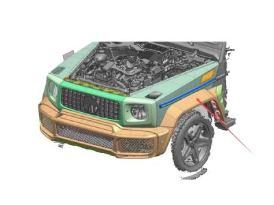 Bodykit für G-Klasse W463 Facelift 2022er Look *AKTION* 2