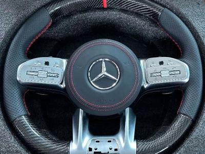Performance Lenkrad Ziernähte + Ring rot + Airbag G63 W463 Mercedes 1