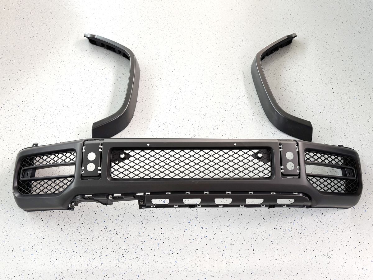 W463 A G63 AMG Look Stoßstange mit Radlaufverbreiterungen W463A W464