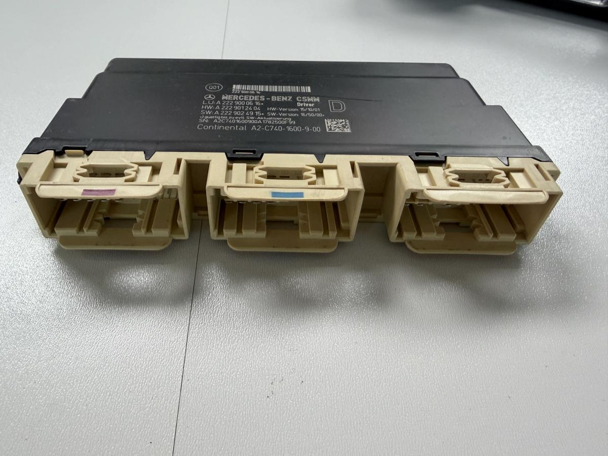 Mercedes Sitzsteuergerät A2229000616 S-Klasse Fahrerseite Driver