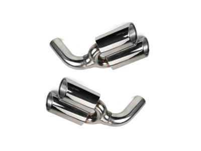 Edelstahl Auspuffdoppellendrohr für W463 Auspuffblende G-Klasse 2002 - 2018 1