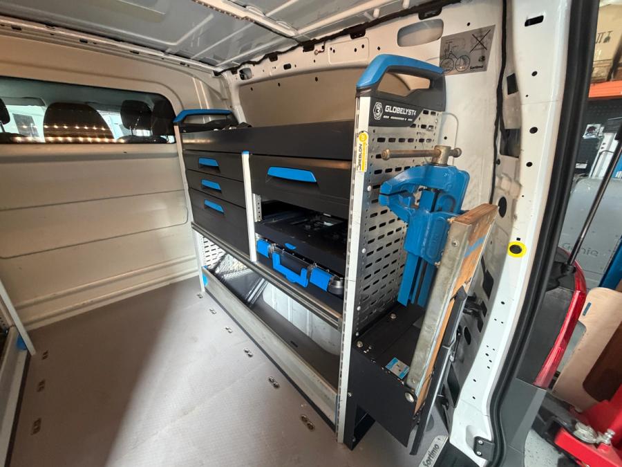 SORTIMO Globelyst 4 Fahrzeugeinrichtung mit Schraubstock