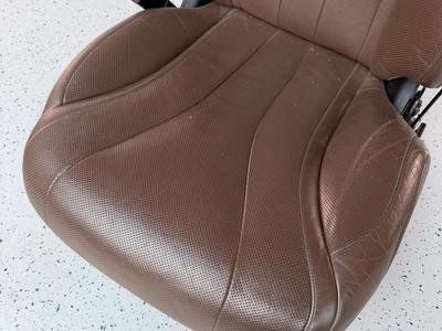 Fahrersitz S-Klasse W222 defekt, gebraucht, braun, Fahrerseite, Sitz vorne 3