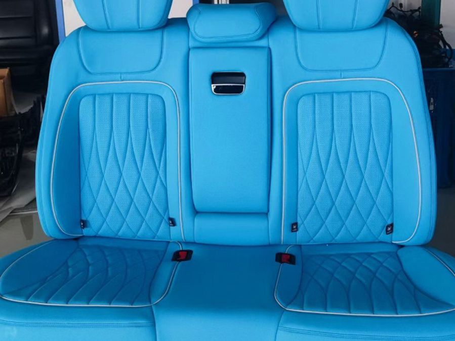 2er Sitzbank "Blau" für hinten Mercedes Benz G-Klasse 2002 bis 2018 - W463