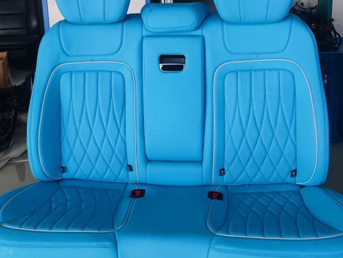 2er Sitzbank "Blau" für hinten Mercedes Benz G-Klasse 2002 bis 2018 - W463