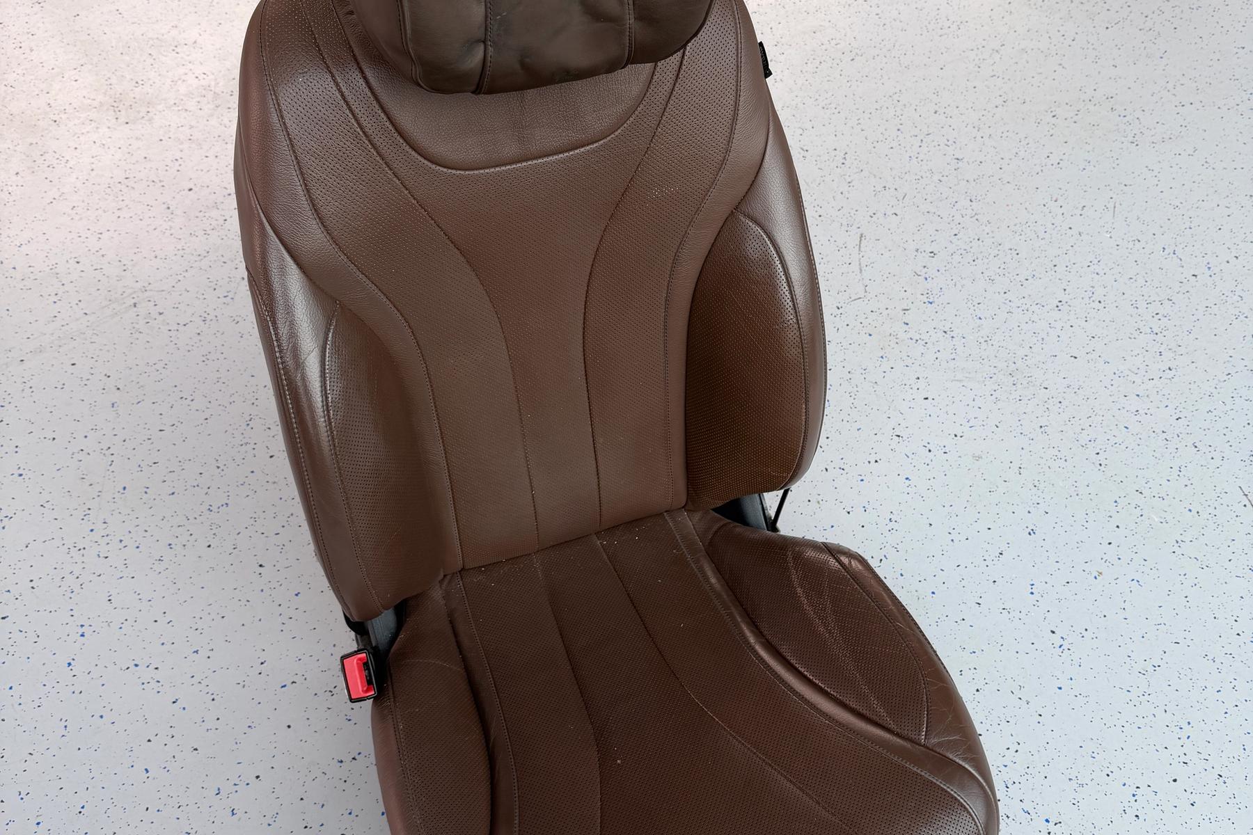 Fahrersitz S-Klasse W222 defekt, gebraucht, braun, Fahrerseite, Sitz vorne