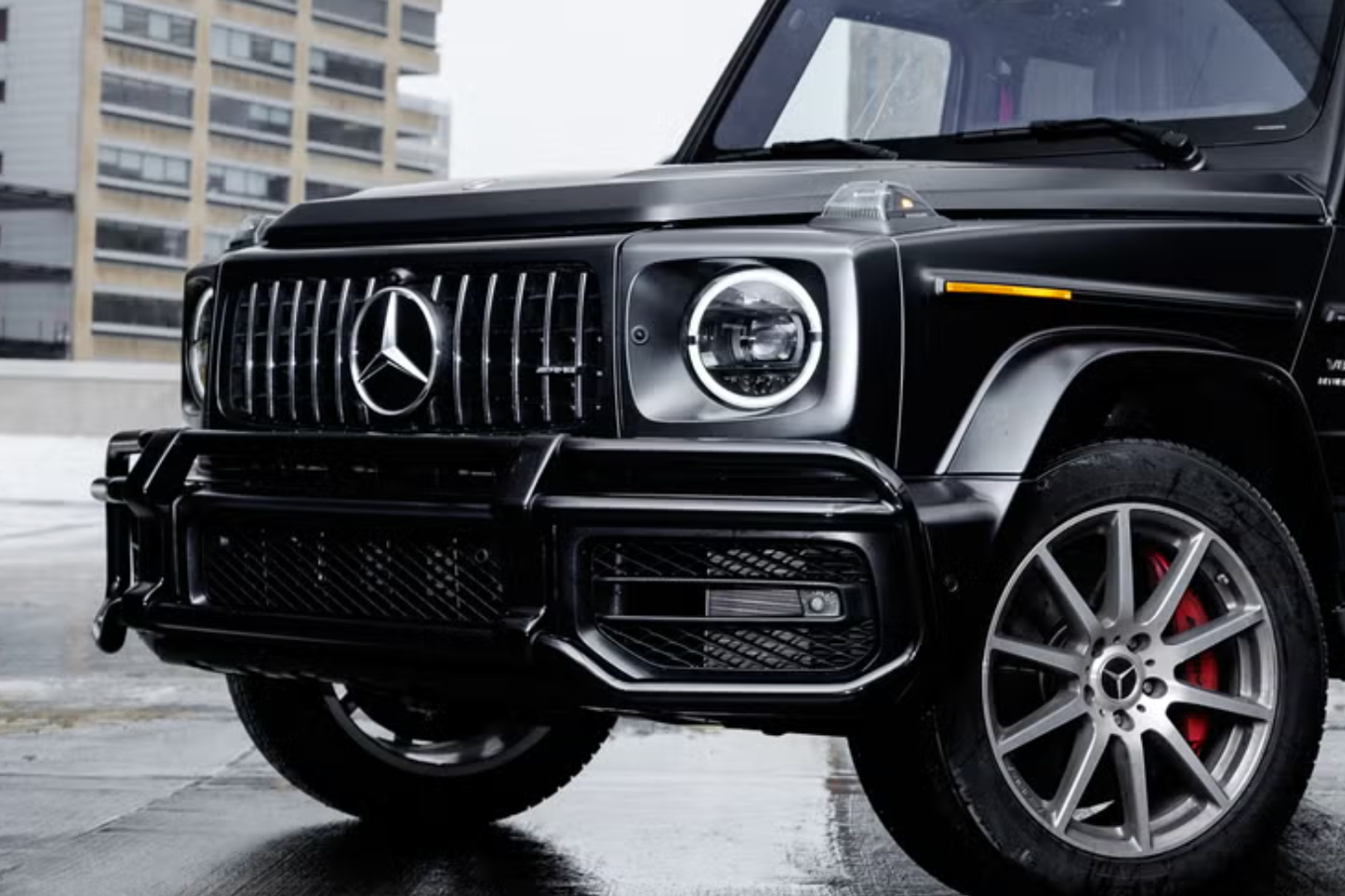 G63 AMG Look Stoßstange mit Radlaufverbreiterungen für G-Klasse ab 2019 -> W463A 