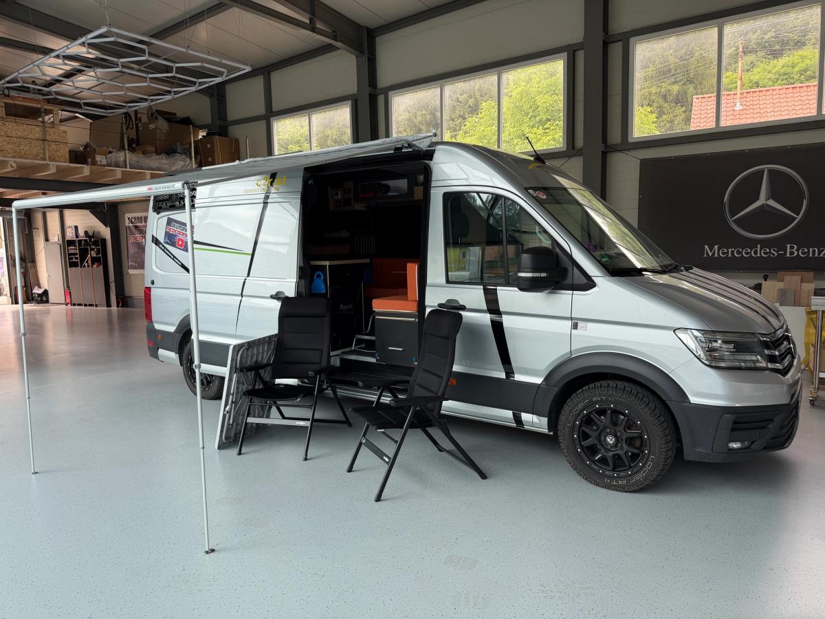 Adventure Van (Reisemobil) • VW Crafter 4Motion • Doppel + Notbett