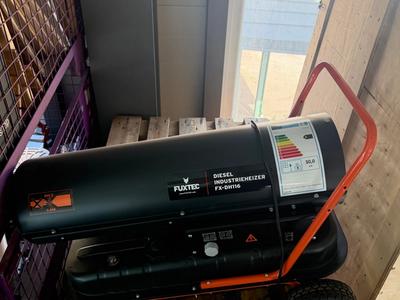FUXTEC Diesel-Heizkanone FX-DH116 – 30 kW – neuwertig, kaum benutzt 6