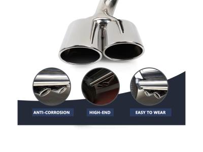 Edelstahl Auspuffdoppellendrohr für W463 Auspuffblende G-Klasse 2002 - 2018 4