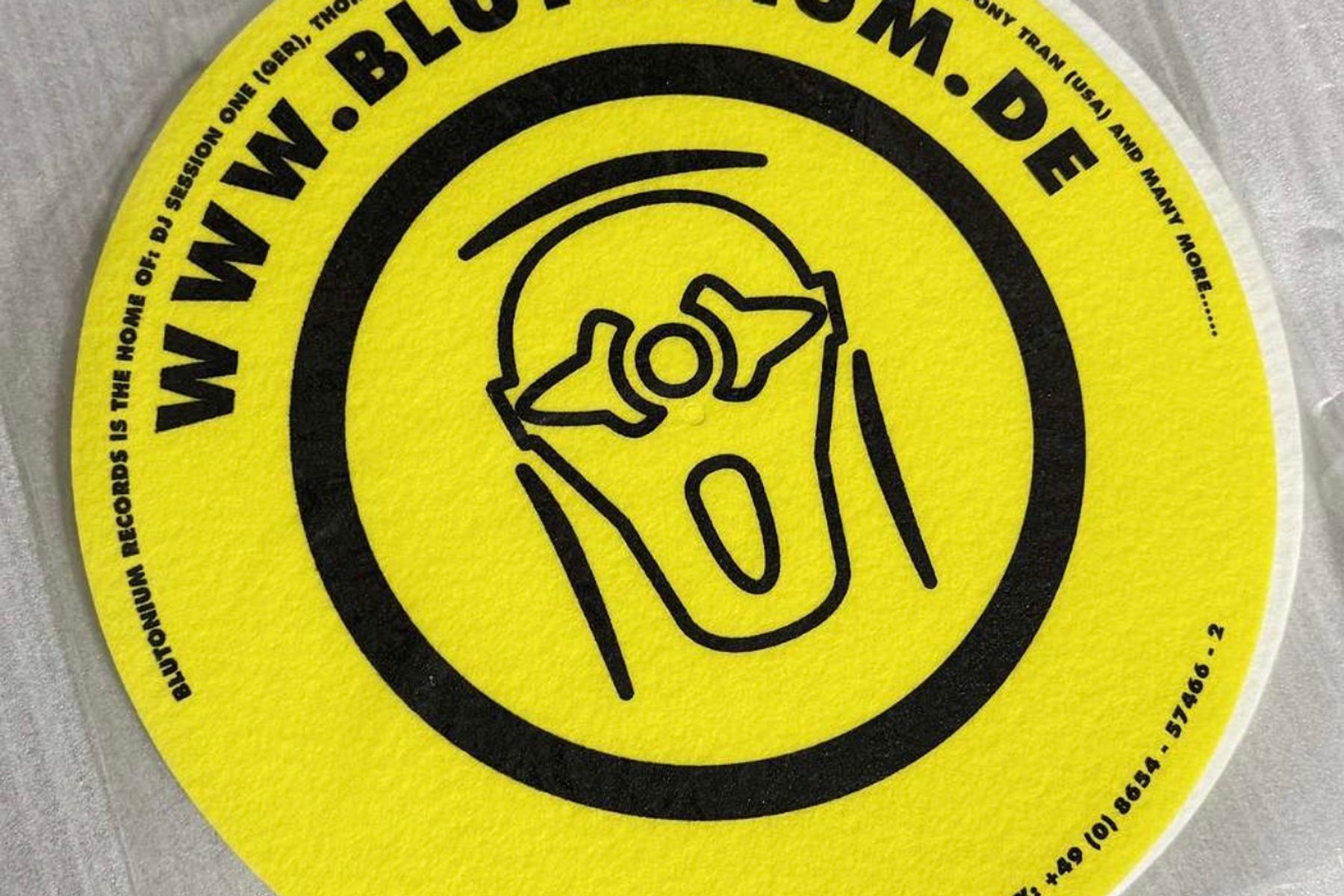 Slipmate - Schutzauflage Plattenspieler Turntable 2 Stück