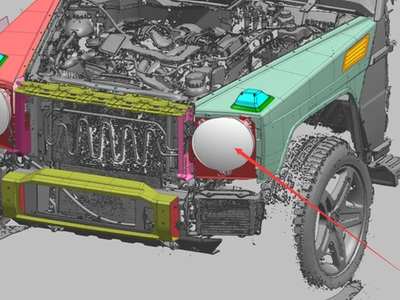 Träger Stoßstange - Notwendig für Umbau auf Bodykit oder AMG Frontdesign W463 3