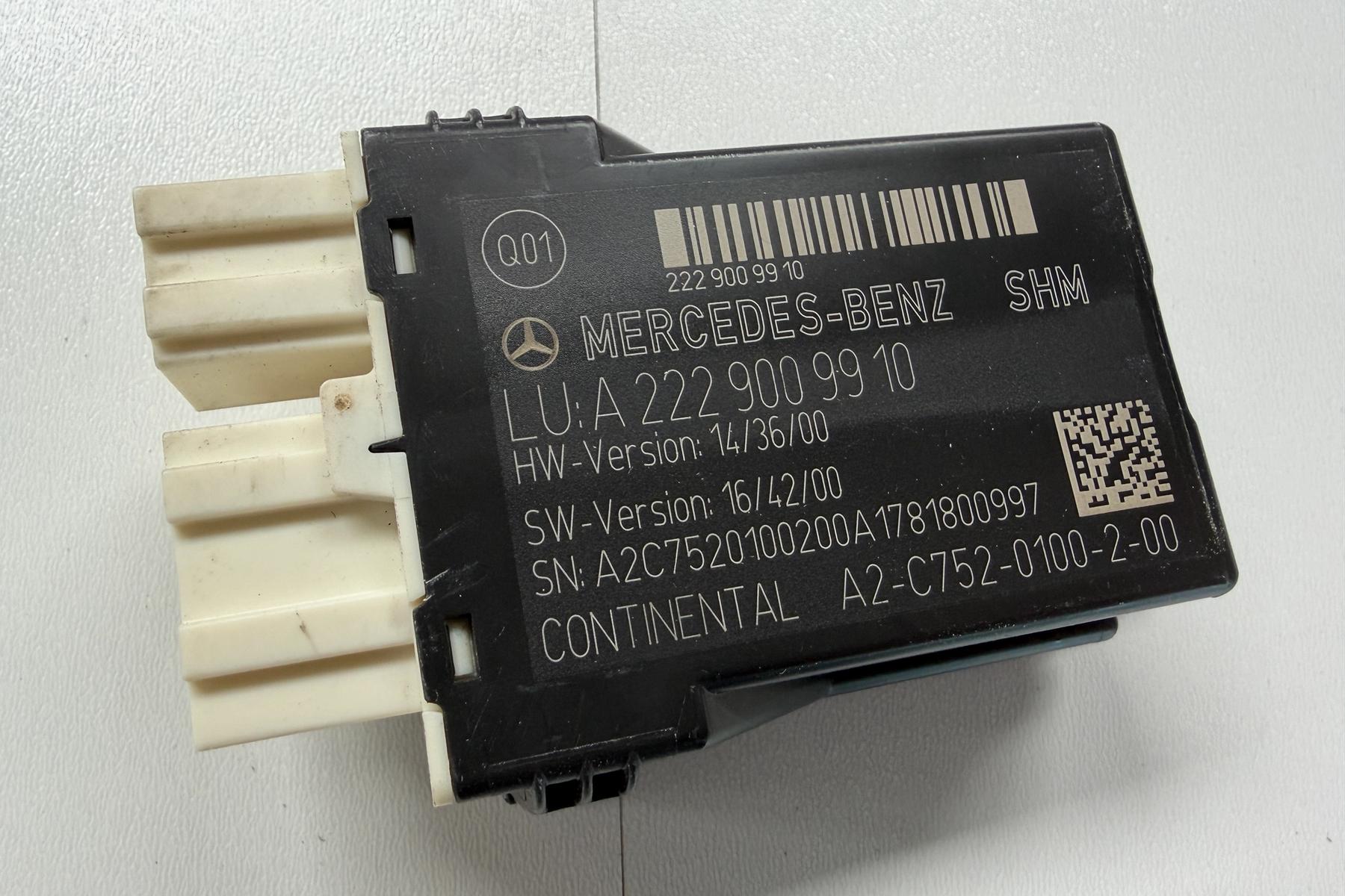 Steuergerät, Sitzheizung A2229009910 Mercedes-Benz