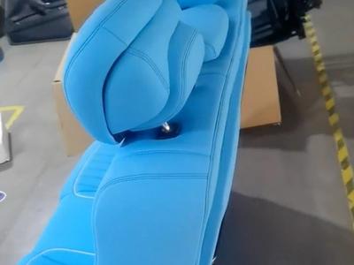 2er Sitzbank "Blau" für hinten Mercedes Benz G-Klasse 2002 bis 2018 - W463 7