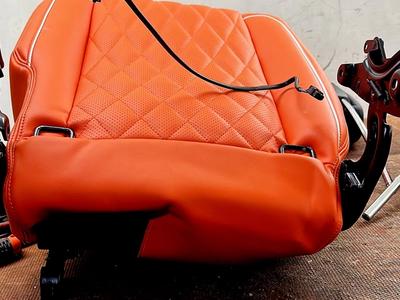 Sitzbezüge Orange "Komplett Set" + Performance Lenkrad für G-Klasse W463 2012-2018 5