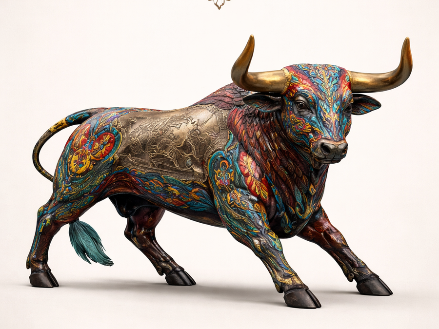 México & España en la Arena — Alebrijes y Toros