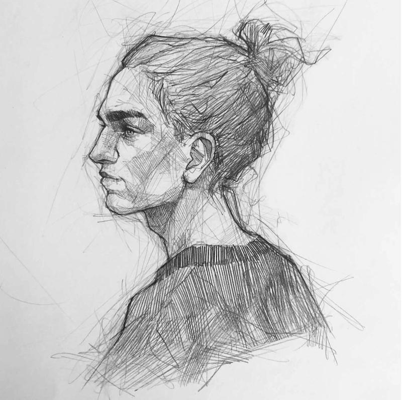 Untitled, drawing by Efraín Malo