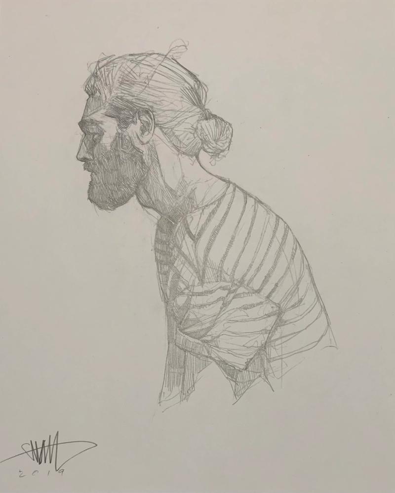 Untitled, drawing by Efraín Malo