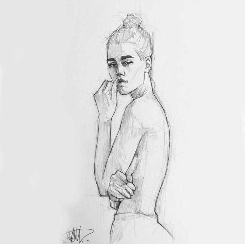 Untitled, drawing by Efraín Malo