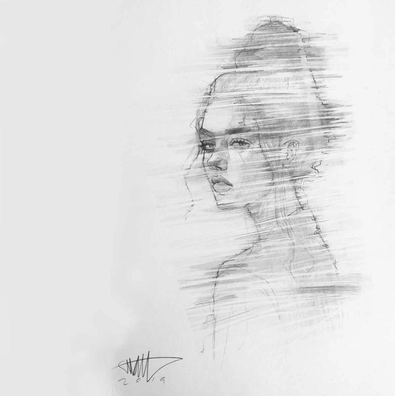 Untitled, drawing by Efraín Malo