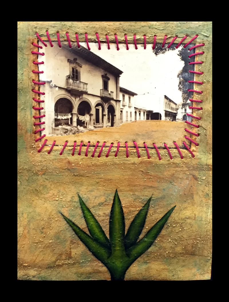 Ventana I, painting by Maurilio Tejada
