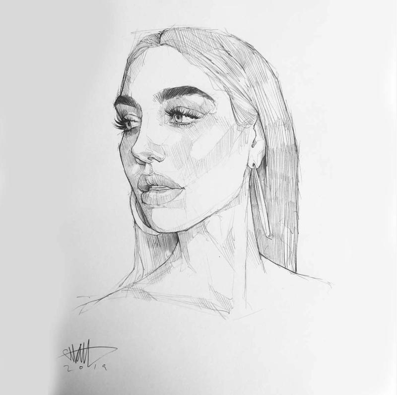 Untitled, drawing by Efraín Malo