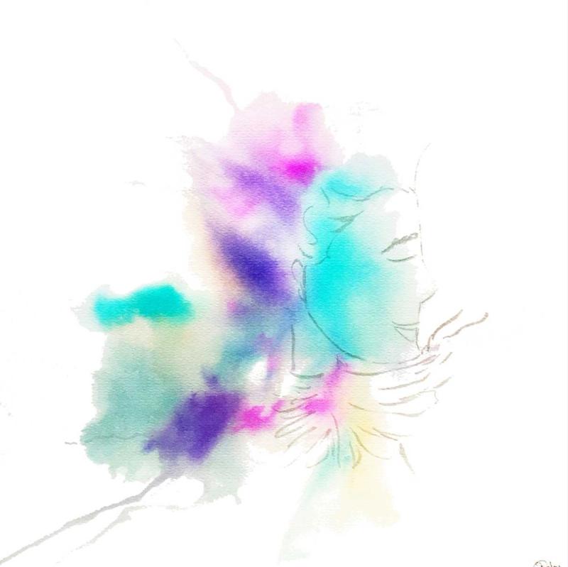 Dama, painting by Caro G. Solar