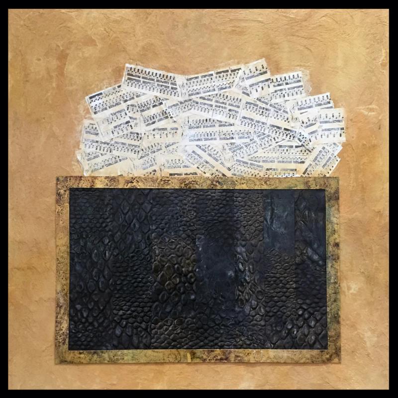 Caja de Música, painting by Maurilio Tejada