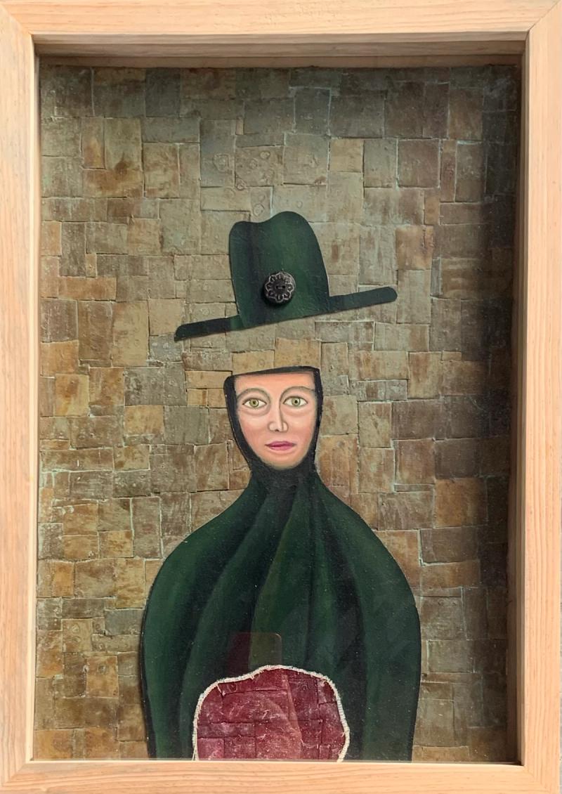 Que Desespero, painting by Alfredo Buenaventura