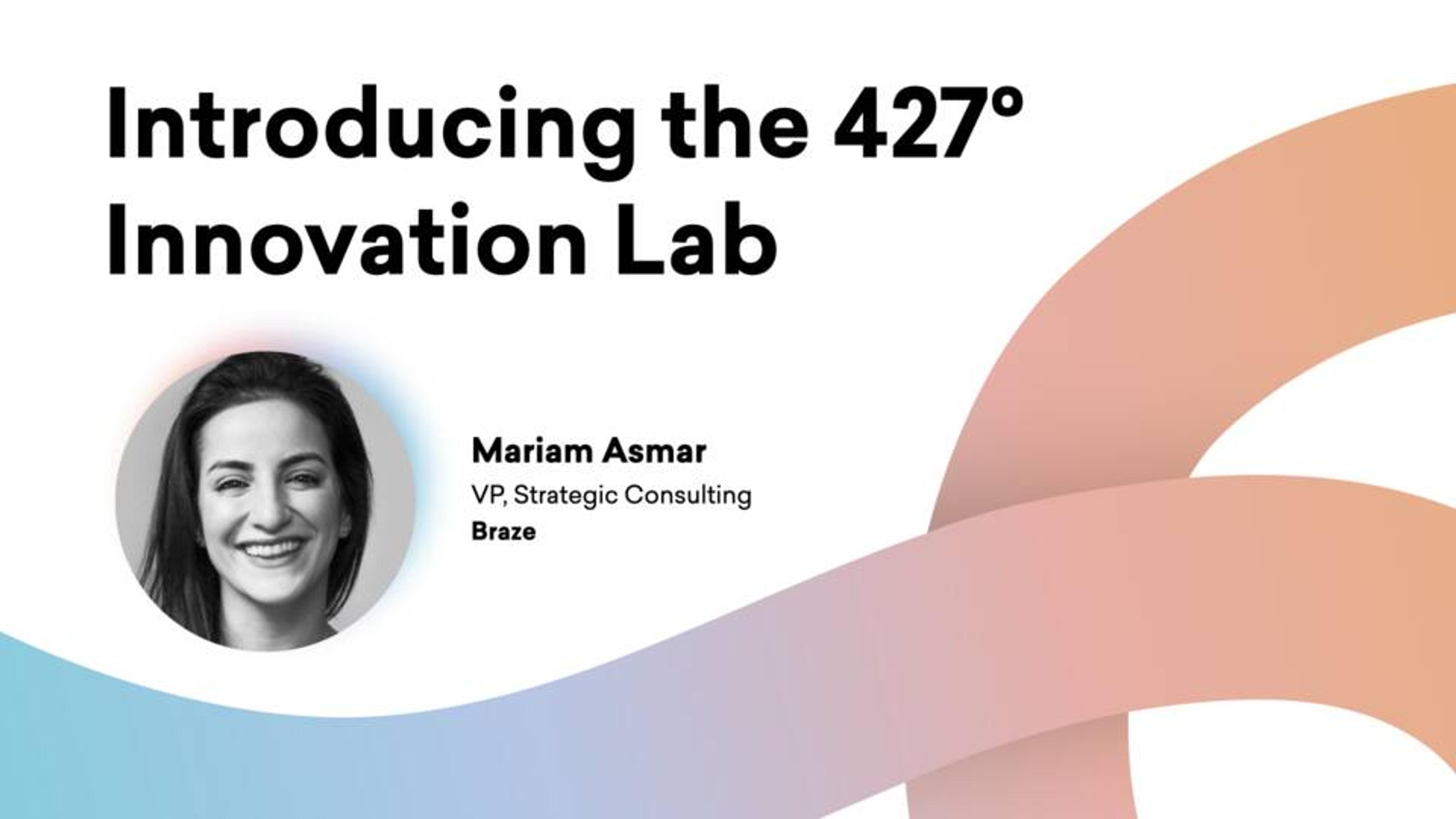 Introducing the 427° Innovation Lab