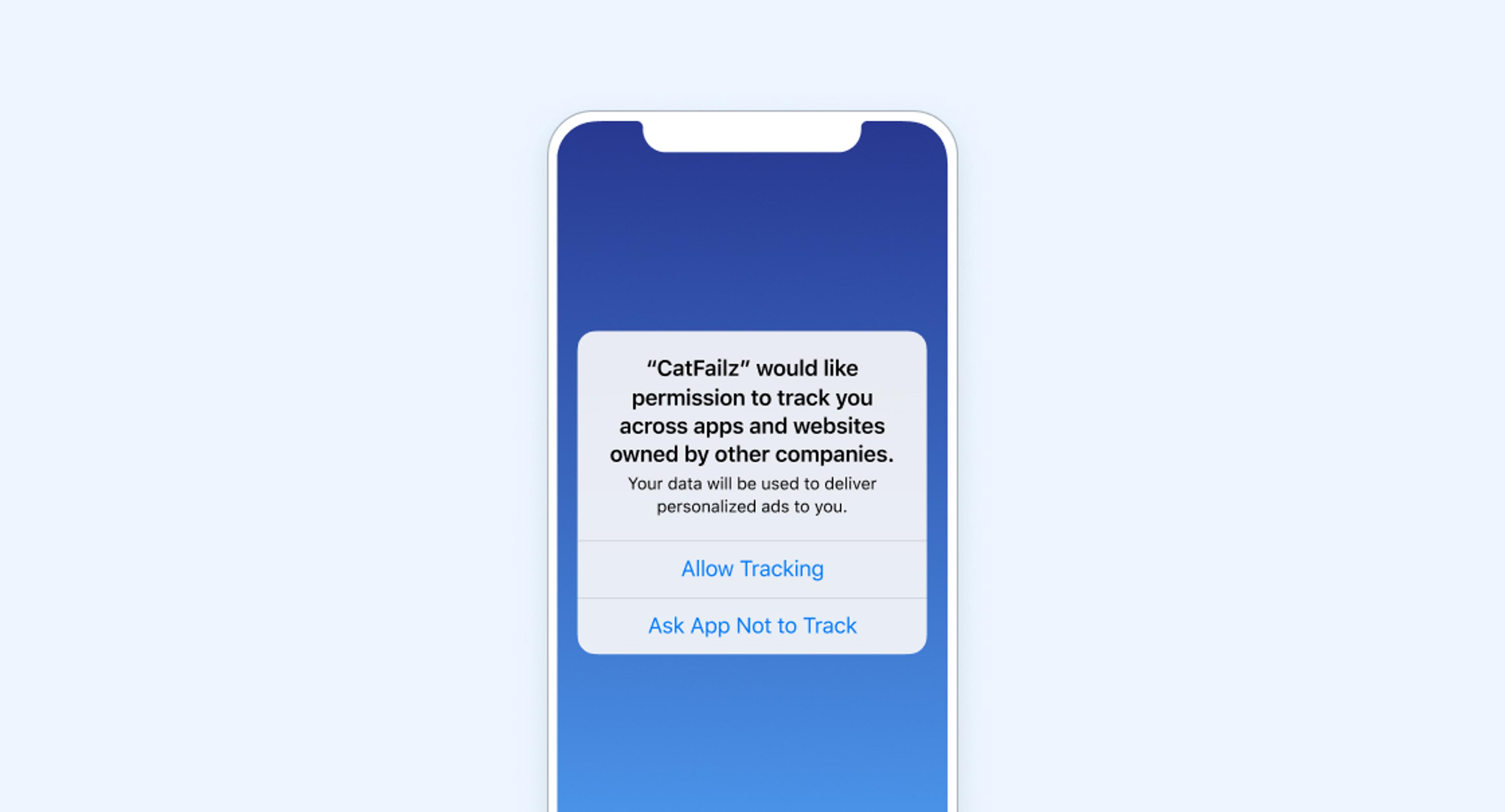 What IDFA system prompts will look like in iOS 14