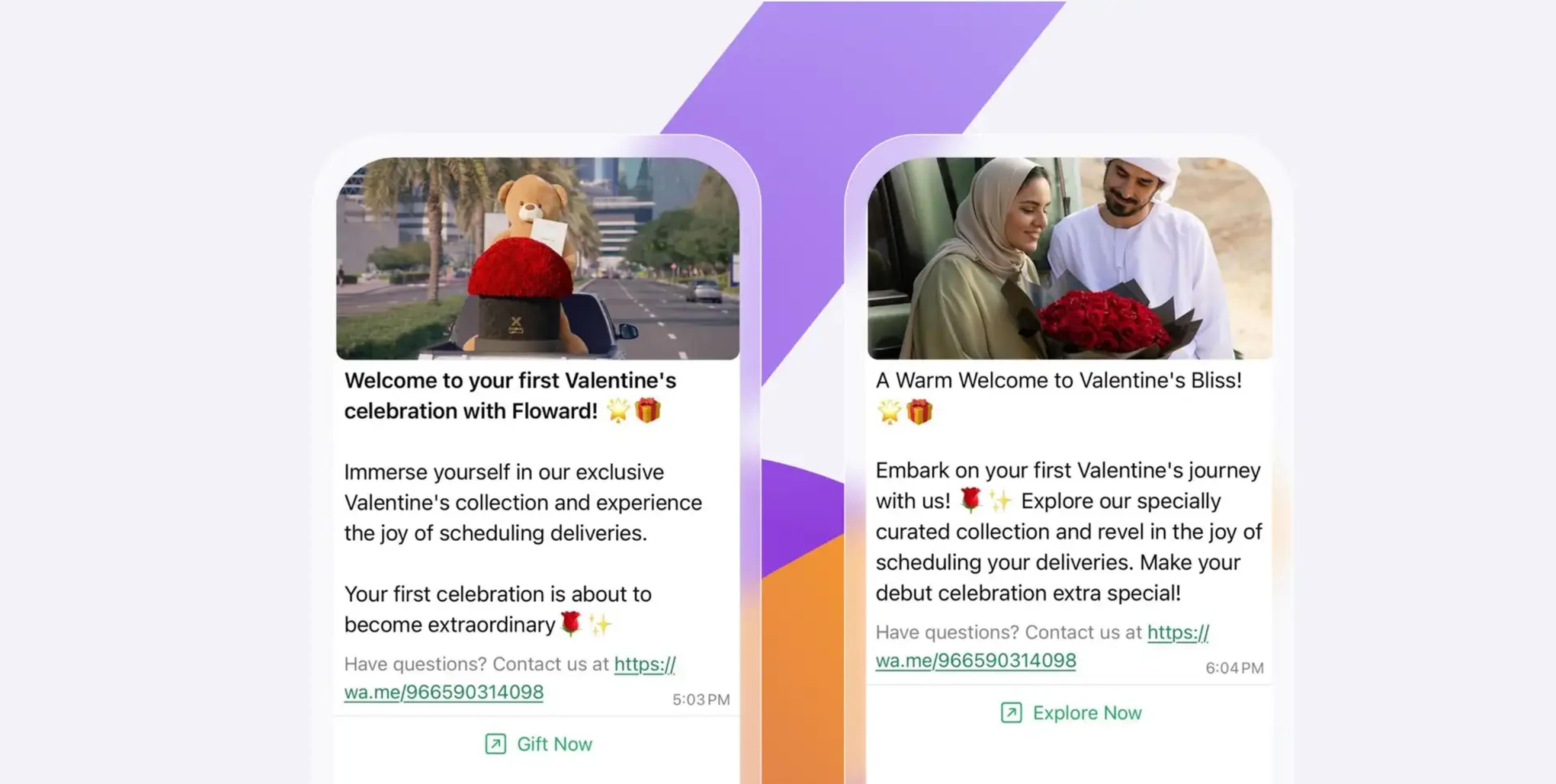 Floward investiu no marketing digital para WhatsApp para reativar consumidores e adquirir novos clientes no Dia dos Namorados