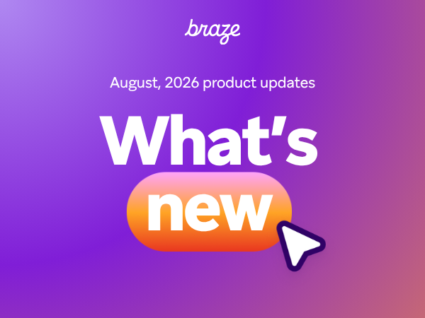 August 2026 product updates - What's new webinar