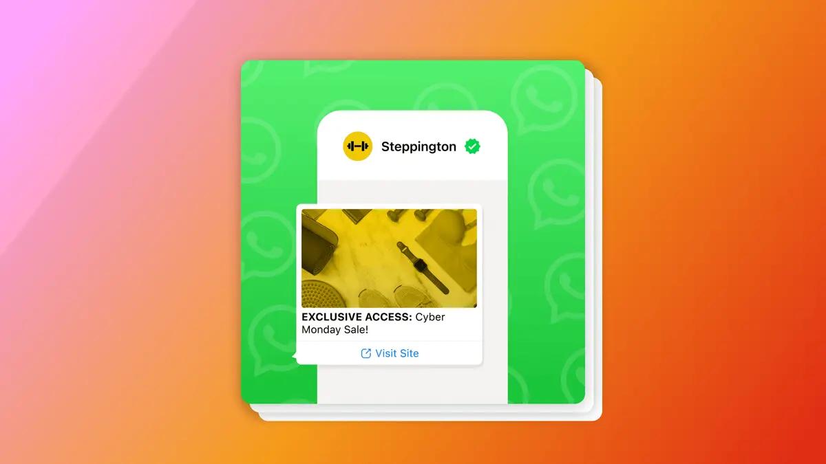 Exemplo de como usar o WhatsApp Business para promoção de vendas.