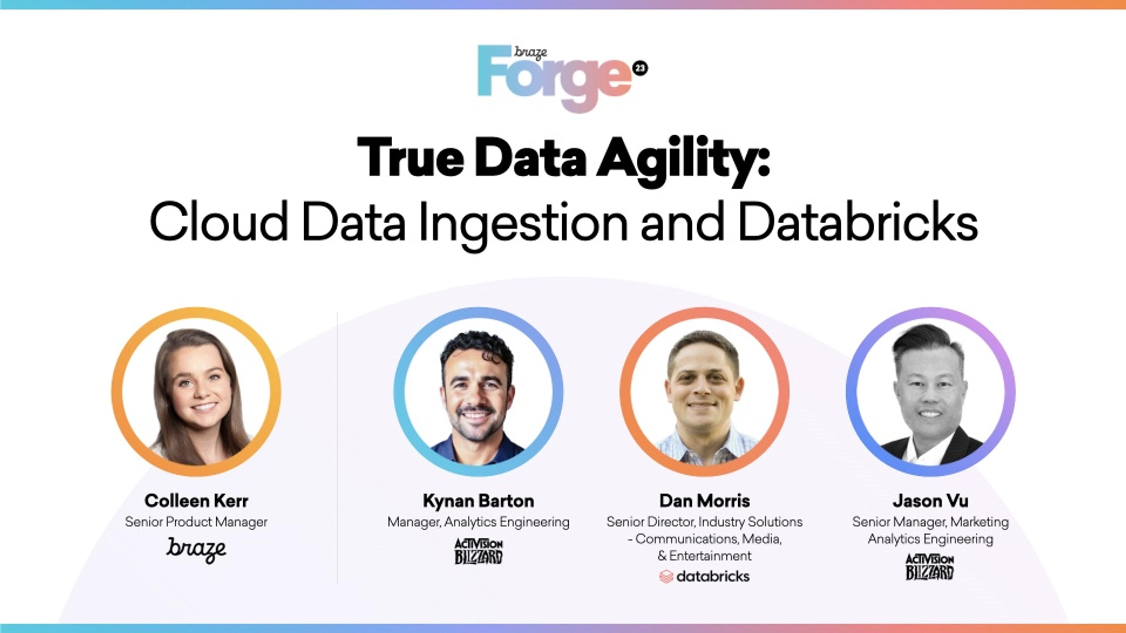 True Data Agility: Cloud Data Ingestion and Databricks