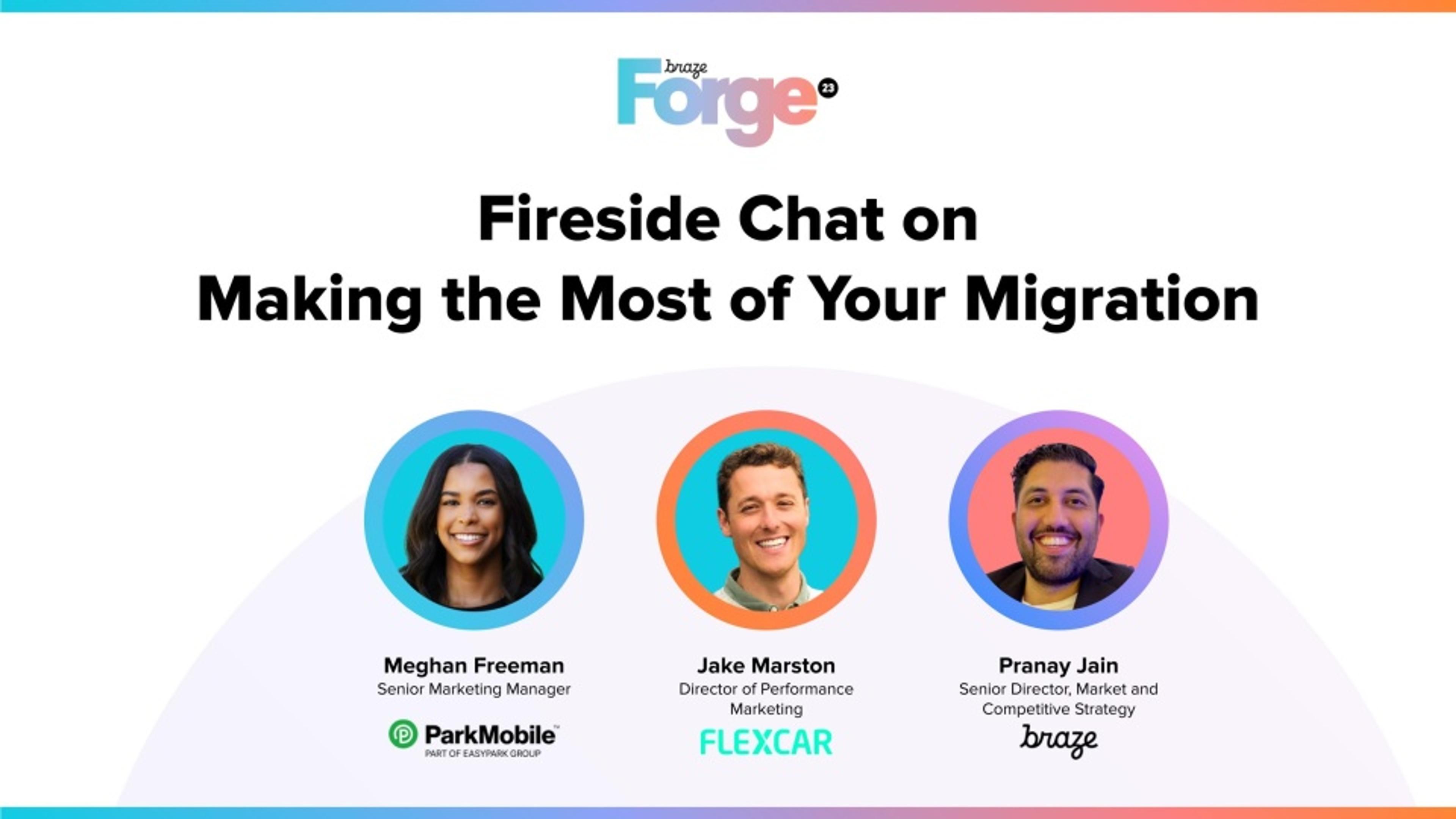[Forge Digital] Fireside Chat on Making the Most of Your Migration