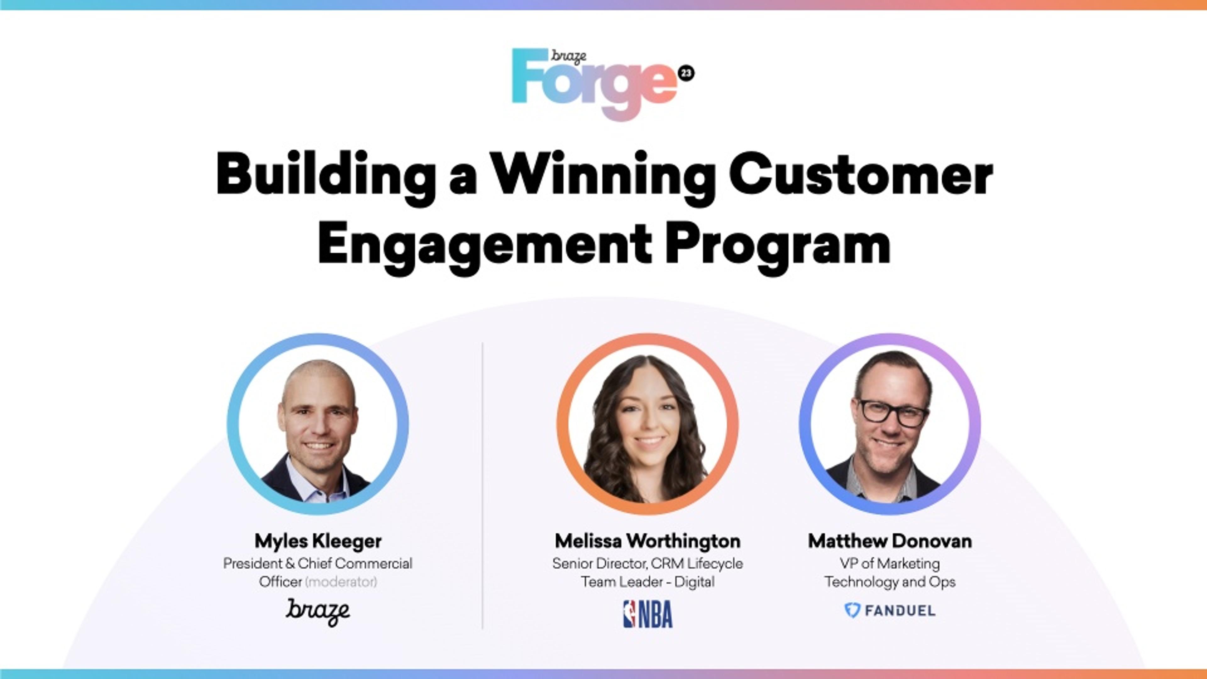 Building a Winning Customer Engagement Program