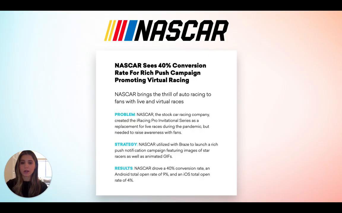 Testimonial-NASCAR Sees 40% Conversion Rate For Rich Push Campaign Promoting Virtual Racing