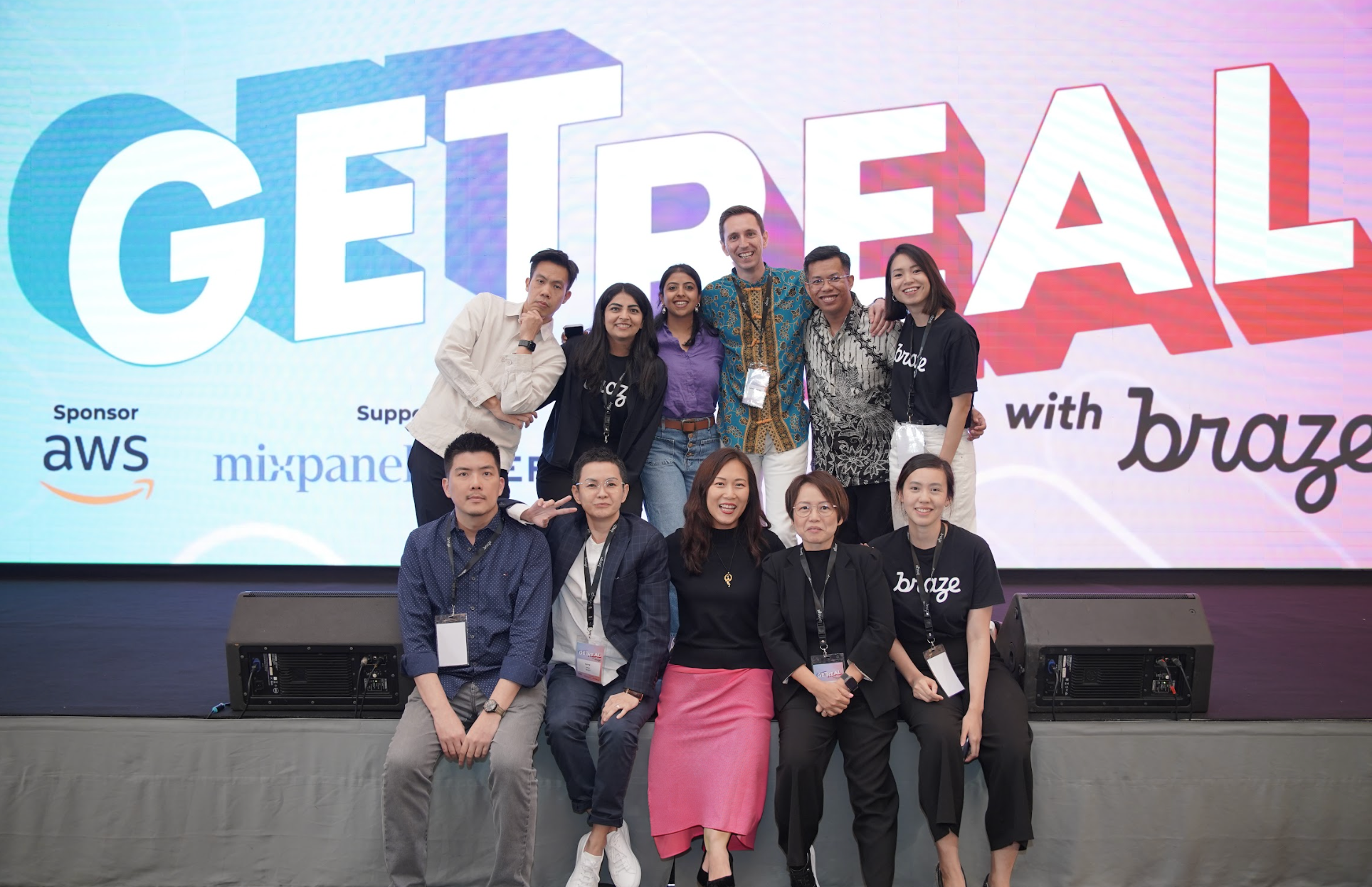 Group photo from Get Real with Braze 2023