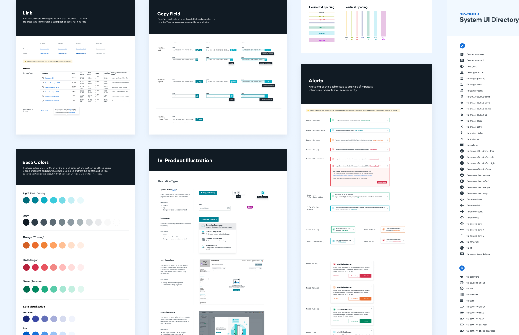 An example of foundational styles and components in Beacon