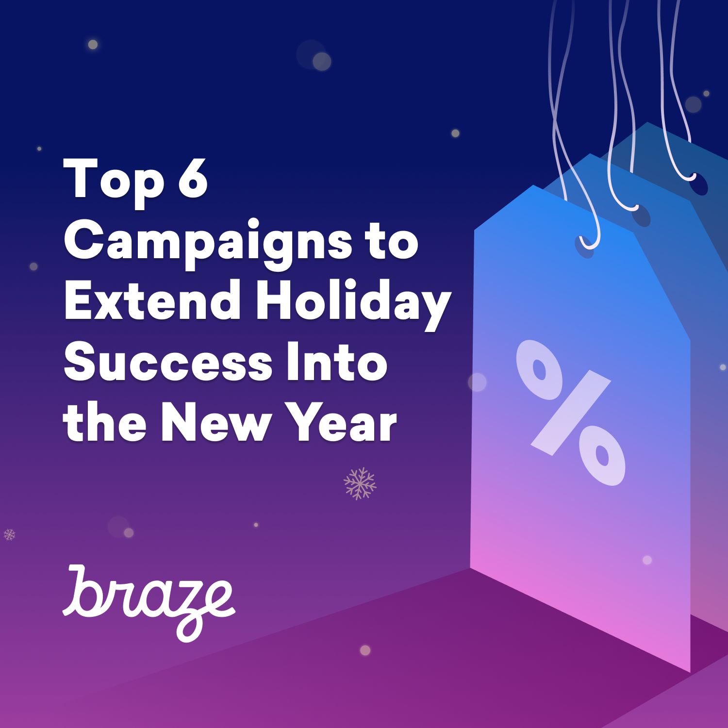 Extending the Cheer with Post-Holiday Campaigns