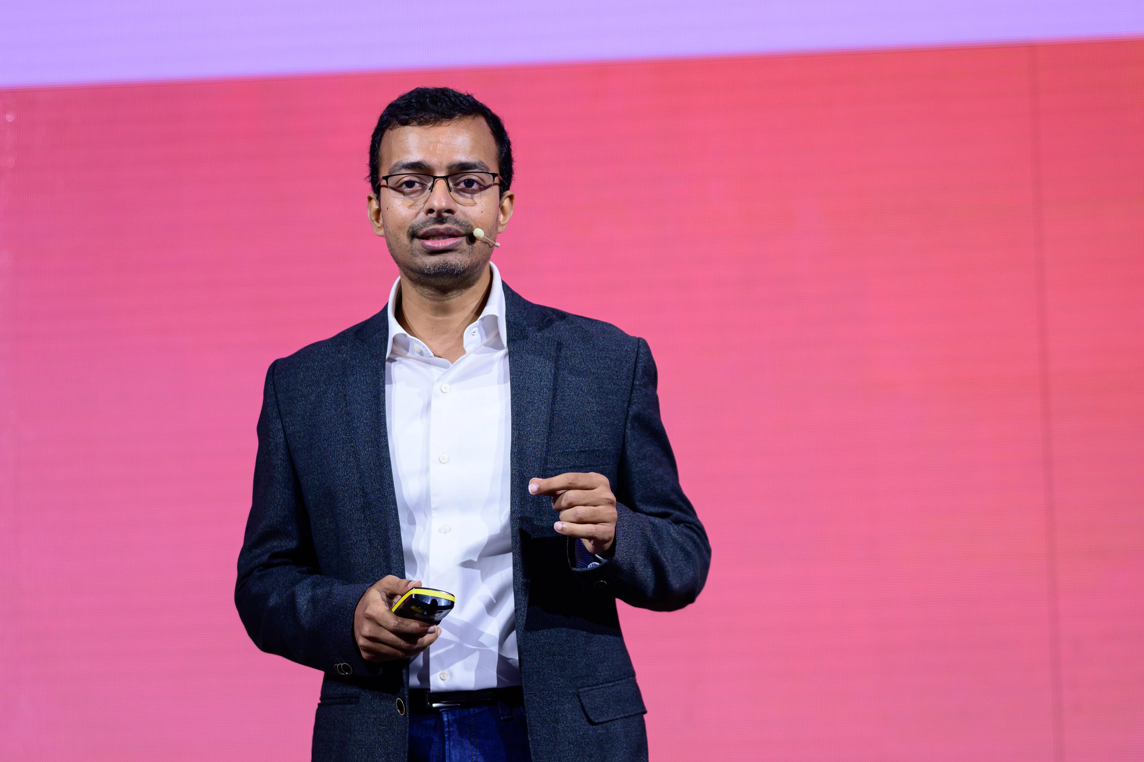 Vasu Venkataraman on stage