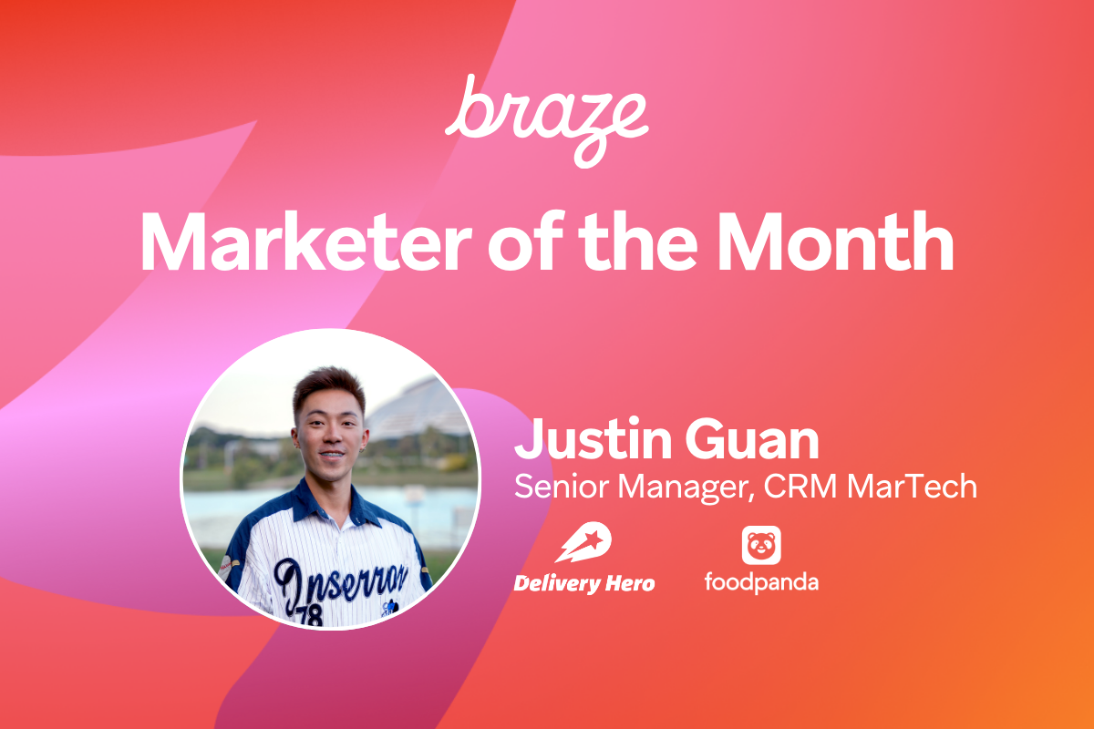 January 2025 Bonfire Marketer of the Month: foodpanda’s Justin Guan