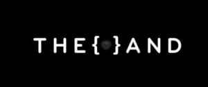 The text "THE AND" with stylized brackets around "AND" on a black background.