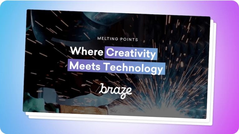 A cover page that says "Melting Points, Where Creativity Meets Technology"