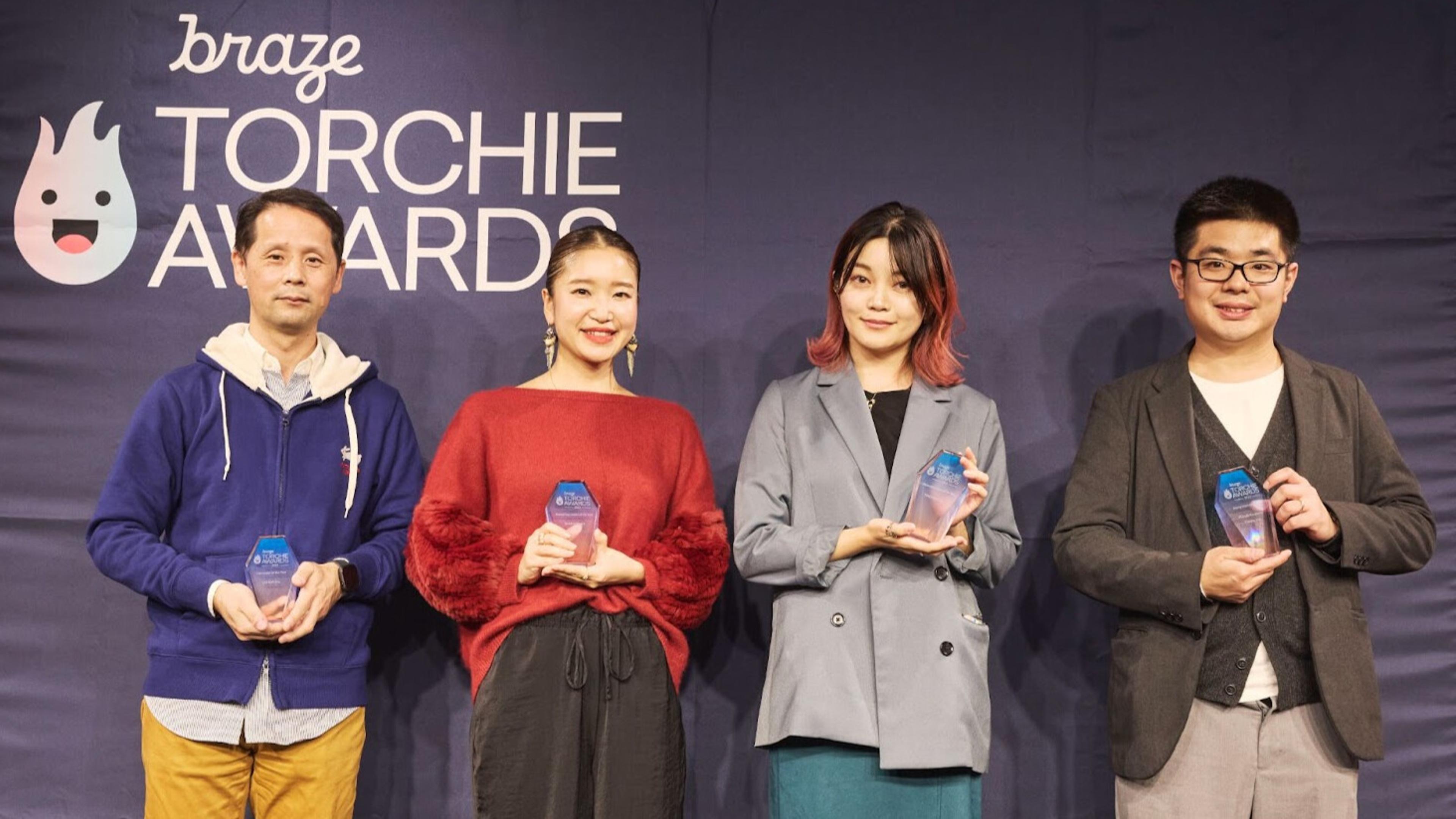 写真左より、グラニフ株式会社 髙松氏、株式会社アイスタイル 奥家氏、株式会社トリビュー 村田氏、株式会社タイミー 児玉氏