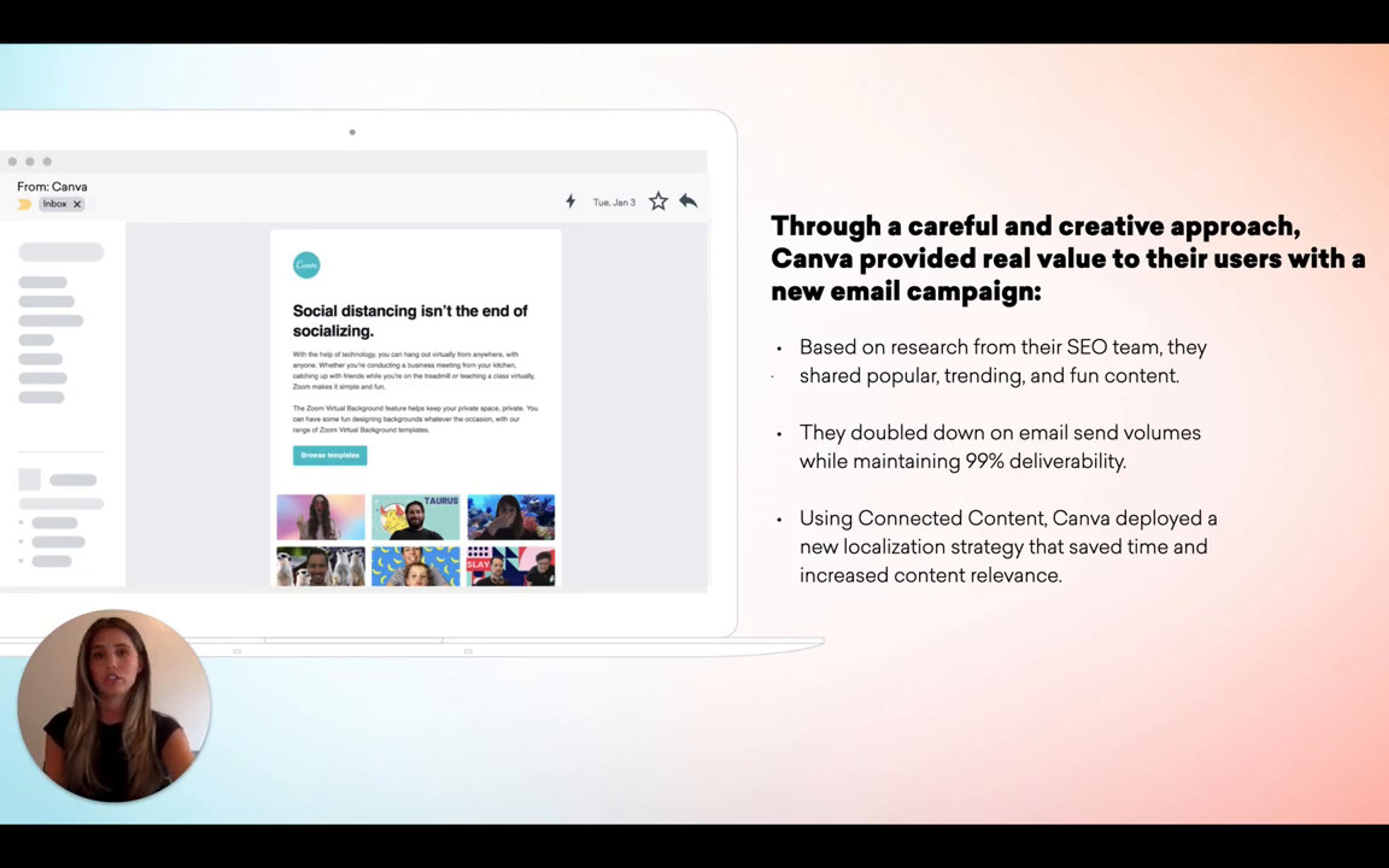 Testimonial-How Canva’s Email Strategy Increases User Engagement