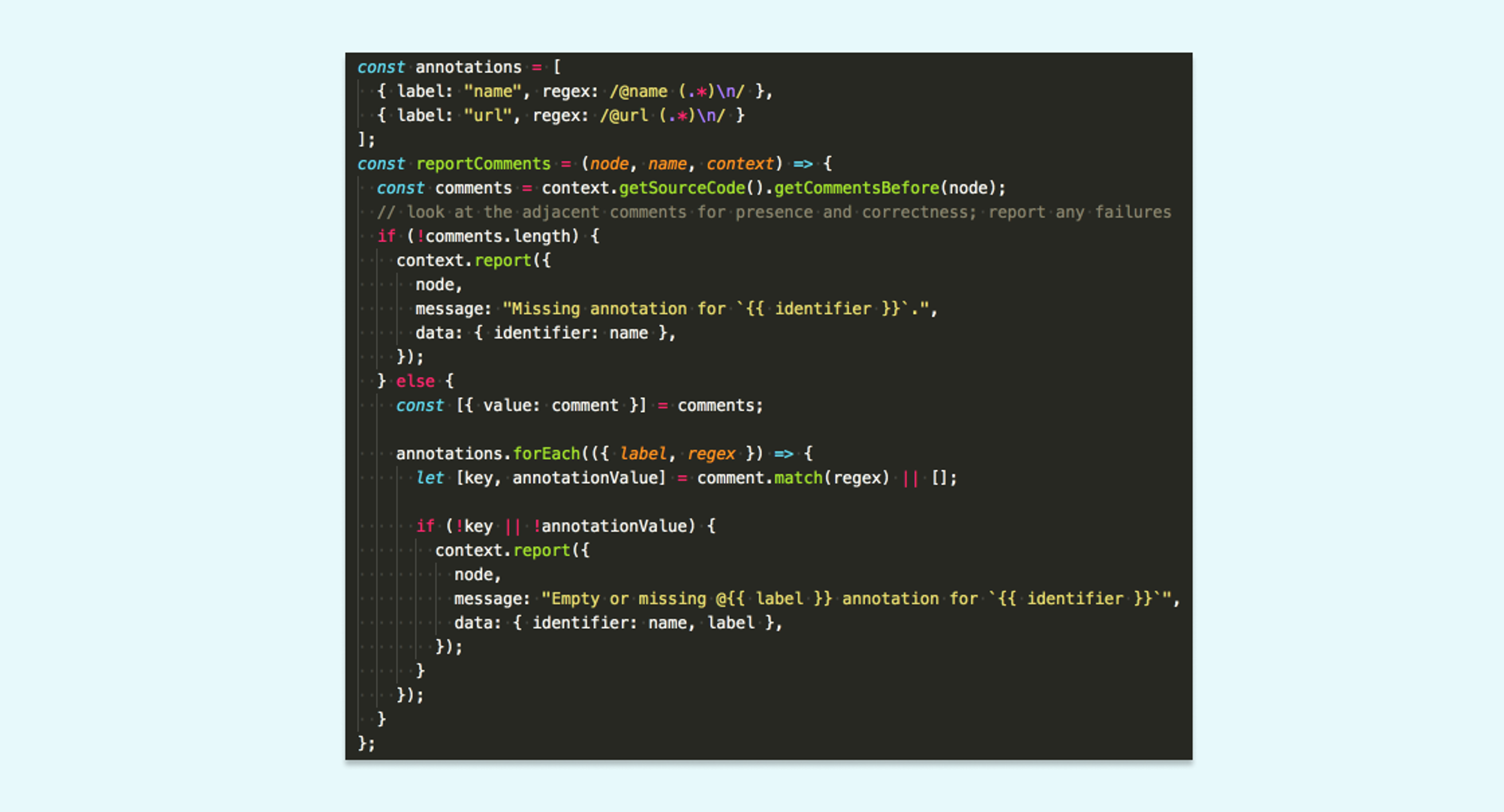 Once you find a node that’s out of whack, report ( ) it!