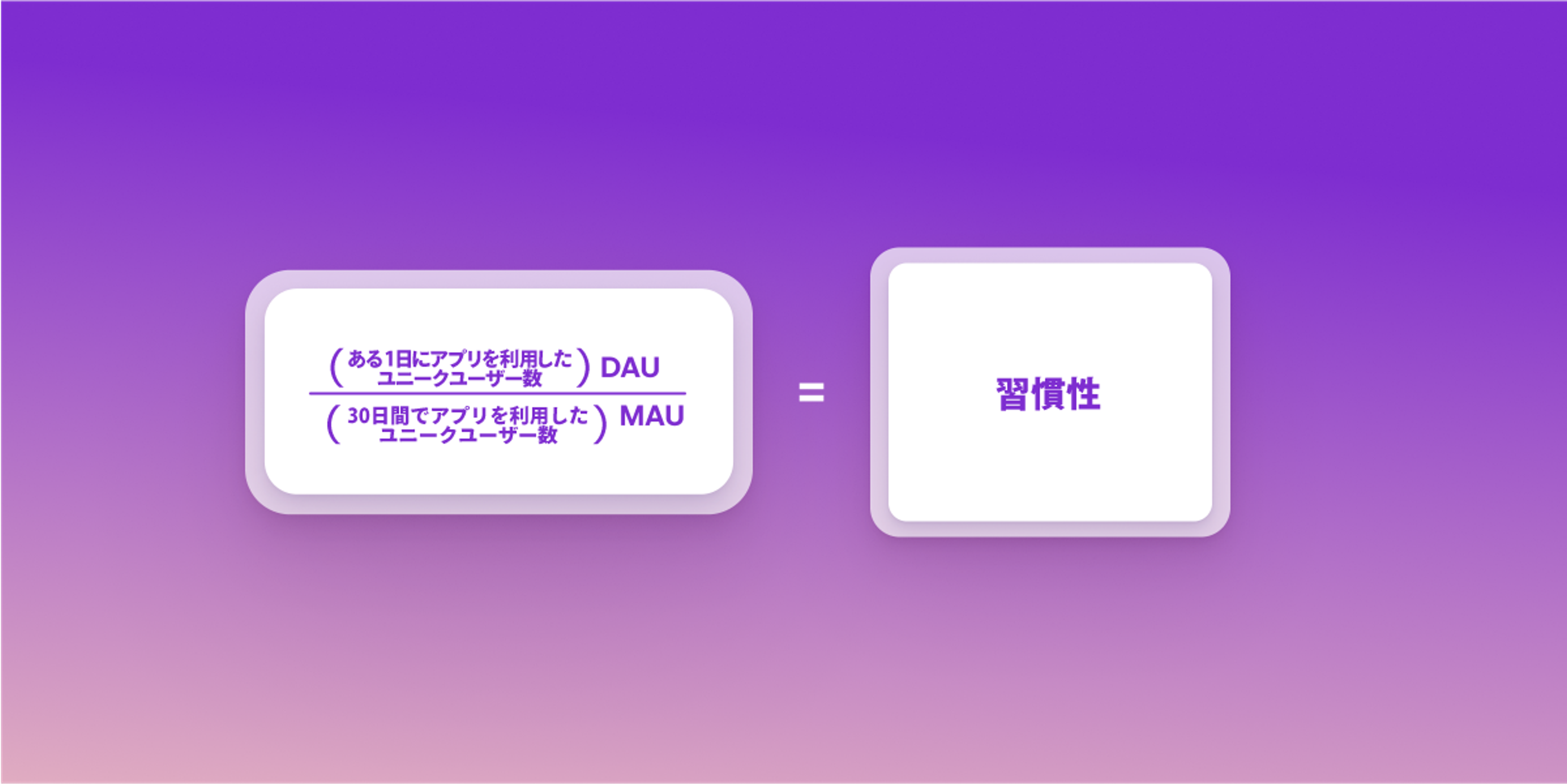 a purple background with a white box that says dau on it