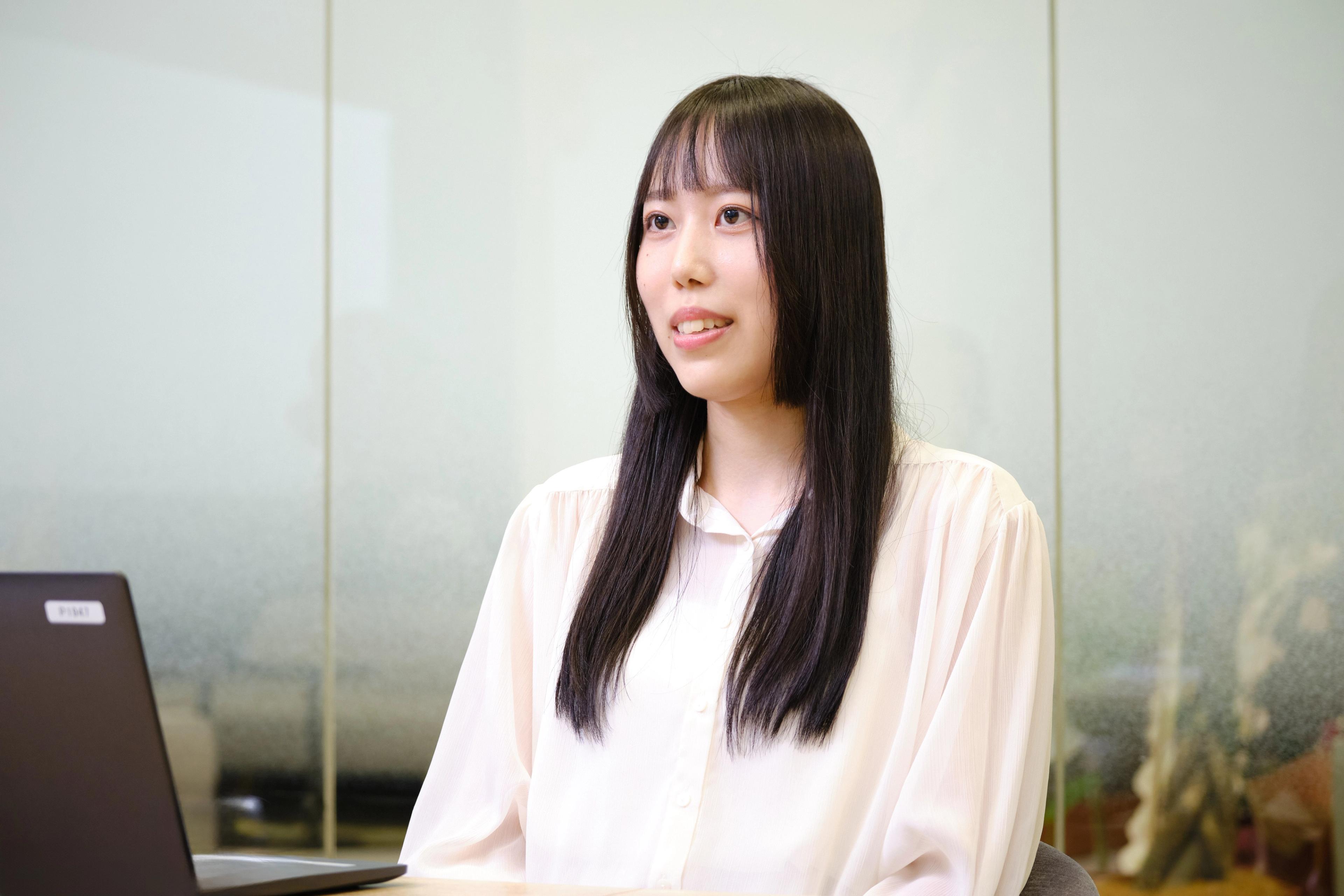 EdTech事業部 マーケティングチーム　後藤 ゆめ 氏の写真